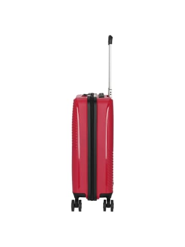 D&N Travel Line 4000 - 4-Rollen-Kabinentrolley S 55 cm (pink) in pink