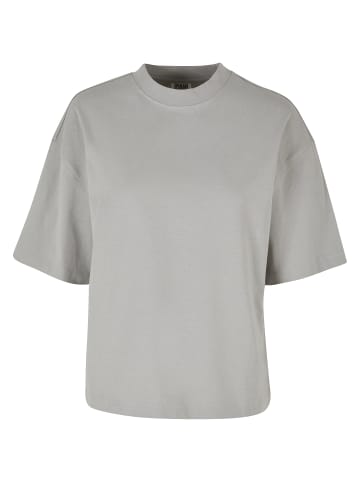 Urban Classics Urban Classics Damen Ladies Organic Heavy Slit Tee in lightasphalt