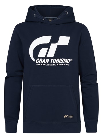 Petrol Industries Lässiger Kapuzenpullover Gran Turismo Torque in Blau