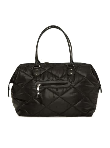 BAGmori Wickeltasche - Schultertasche in Schwarz