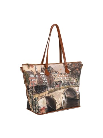 Y Not? Yesbag Shopper Tasche 44.5 cm in autumn river