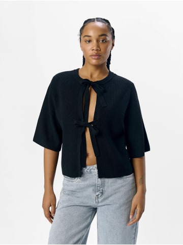 Object Strickjacke in Black