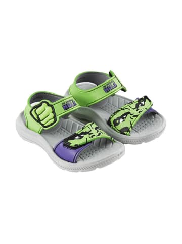 Marvel Marvel Hulk Sandalen – Bequeme Kinderschuhe für kleine Superhelden in Grün