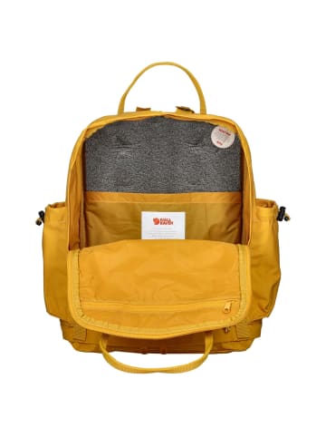 FJÄLLRÄVEN Kanken Outlong - Rucksack 42 cm (green) in ochre