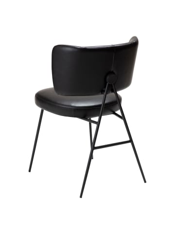 ebuy24 Esszimmerstuhl Roost Schwarz 2er Set