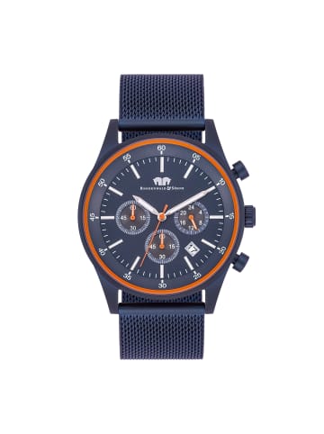Rhodenwald & Söhne Chronograph Goodwill Edelstahl in blau