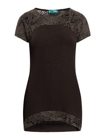 TOOCHE Shirt "Brown Orchid" in braun