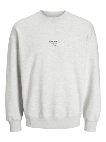 Jack & Jones Sweatshirt in White Melange