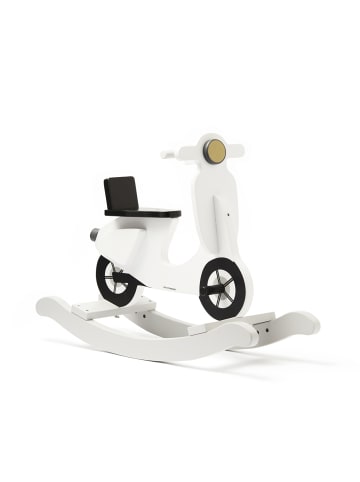 Kids Concept Schaukel-Scooter in Weiß ab 18 Monate