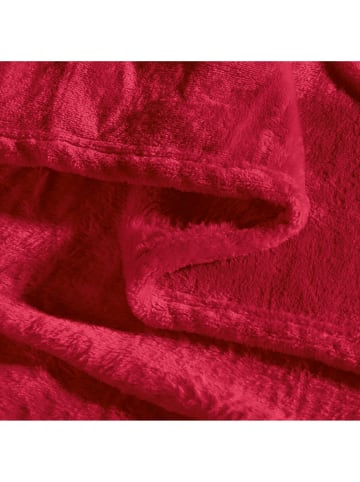 REDBEST Fleece Wohndecke 5er-Pack Amarillo in rot