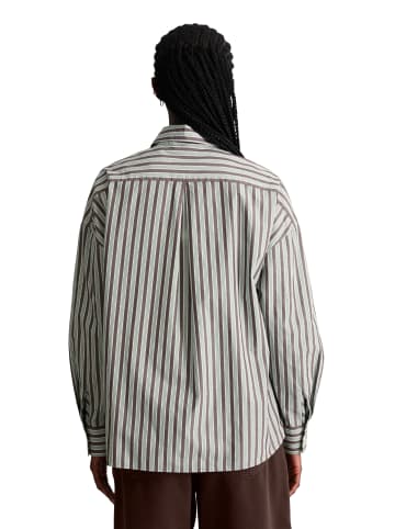 Marc O'Polo DENIM Streifen-Bluse regular in Dark Brown