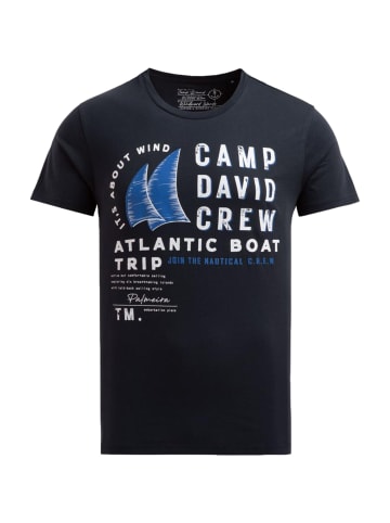CAMP DAVID T-Shirt 'Cabo Verde' in dunkelblau