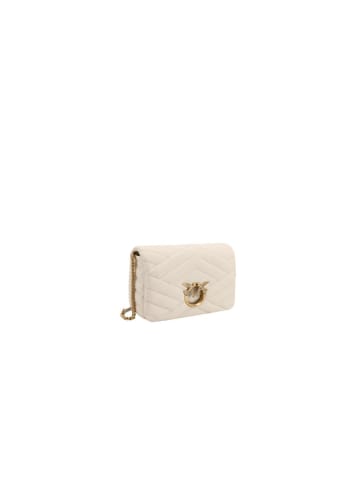 Pinko Umhängetasche, Love Click White