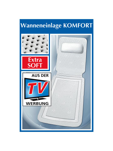 Wenko Wanneneinlage KOMFORT in weiß