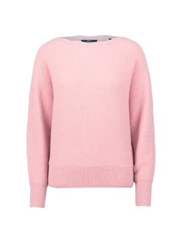 Zero  Strickpullover mit U-Boot Ausschnitt in Rose Melange