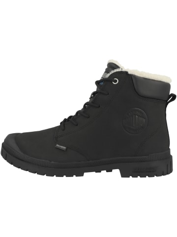 Palladium Schnürboots Sp20 Cuff Lth WP WL in schwarz