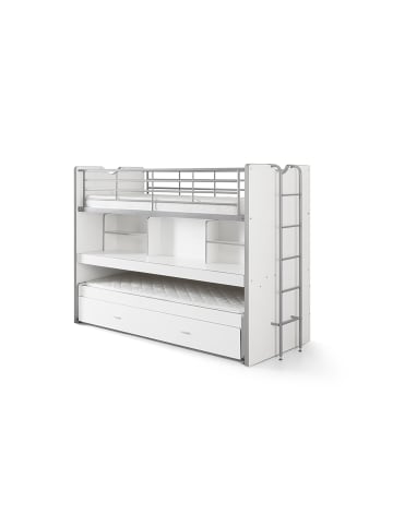 58 aufm Kessel HOCHBETT Kalinda 222x161x102 aus Holzwerkstoff+Metall in Weiß