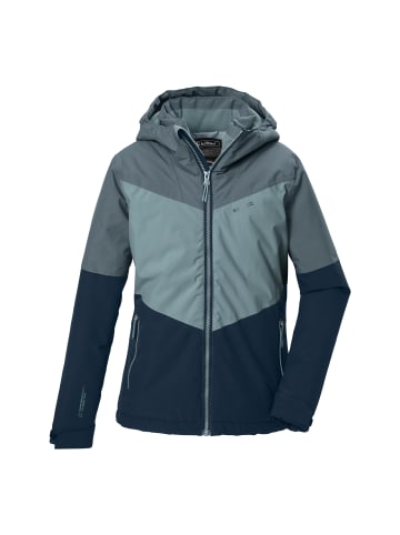 Funktionsjacke mit Kapuze in Blau3019