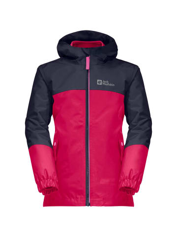 Jack Wolfskin 3 in 1 Funktionsjacke ICELAND 3IN1 JACKET G in Pink