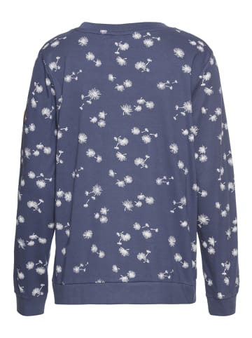 Kangaroos Sweatshirt in blau-weiß