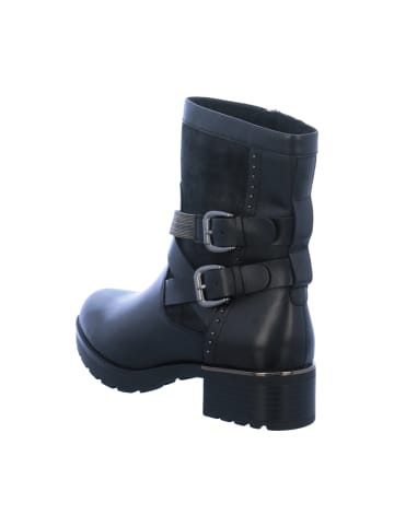 Caprice Biker Boots in Schwarz