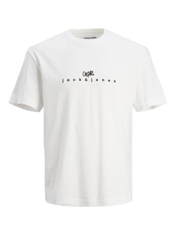 Jack & Jones T-Shirt 'Silverlake' in weiß