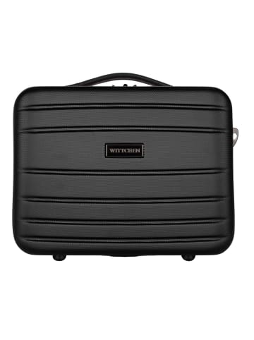 Wittchen Kosmetikkoffer Globe line Kollektion (H)33(B)28(T)17 cm in Black