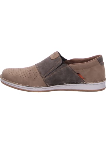rieker Slipper Gelocht in braun