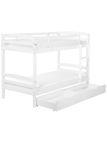 Beliani Kinderbett REGAT in Weiß - (W) 97 x (H) 147 x (L) 208 cm