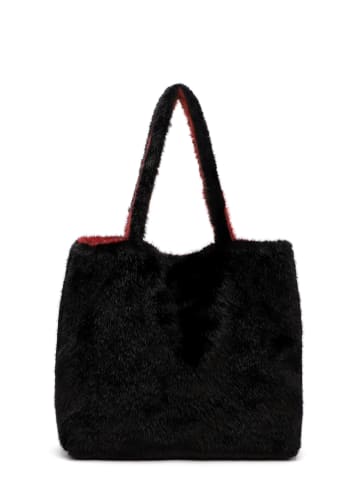 EMILY & NOAH Shopper E&N Eva Fluffy in black red 106