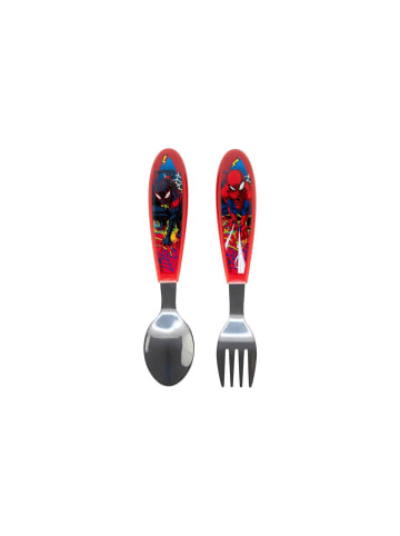 Spiderman Moving Target Metall-Ergo-Besteckset, 2-teilig