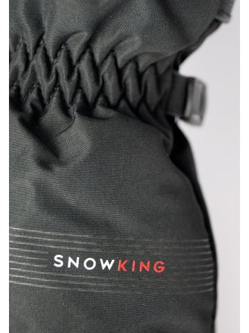 Reusch Fingerhandschuh Snow King in 1120 white / fire red / black