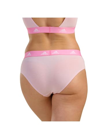 adidas 3er Pack Bikini Slip Cotton Logo in Mehrfarbig