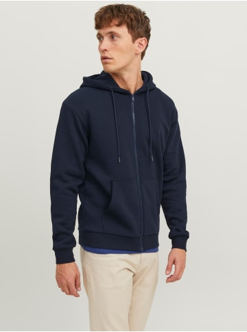 Jack & Jones Kapuzenjacke Regular Fit Hoodie JJEBRADLEY in Navy