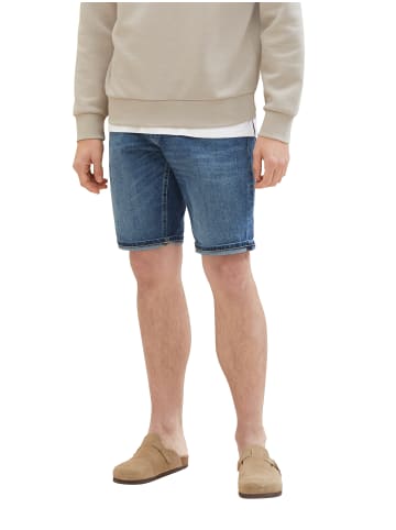 Tom Tailor Jeansshorts Straight Leg Regular Fit Denim Shorts in Blau