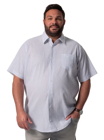 Men Plus Hemd in blau