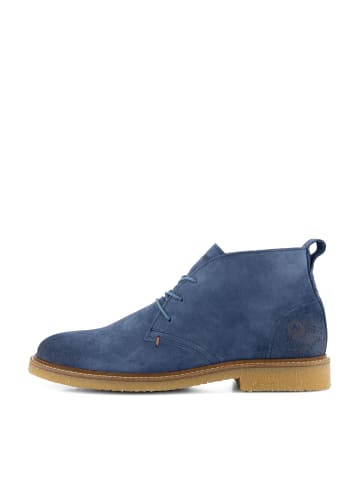 TRAVELIN' Glasgow Suede in Blau