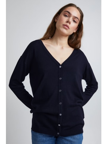 PULZ Jeans Cardigan in blau