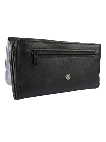 Mr. & Mrs. Panda Brieftasche Damen Streichhölzer mit Spruch in Grau Pastell