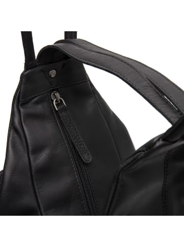 The Chesterfield Brand Howard City Rucksack Leder 30 cm in black