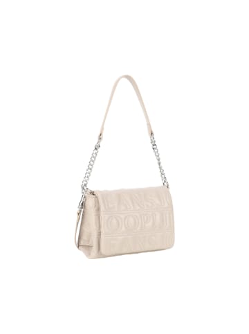 Joop Jeans Schultertasche 'Iniziale Spiega Solar in Beige 19,00 x 13,00 x 8,00 cm'