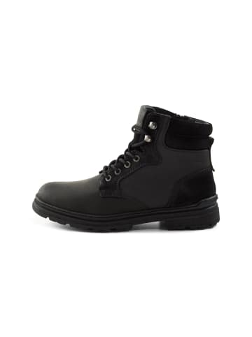 Camel Active Schnürboot mit warmem Futter in Schwarz
