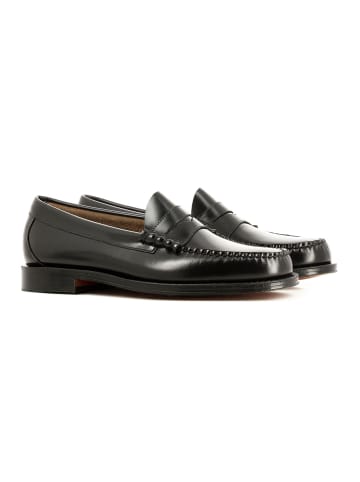 G.H. Bass & Co. Loafer Weejuns Larson Moc Penny in Black Leather