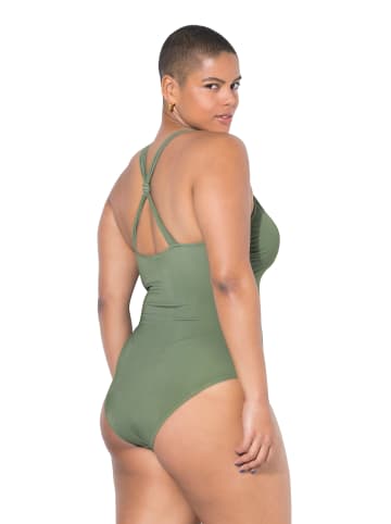 Studio Untold Badeanzug in olivgrün