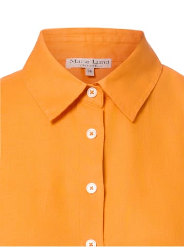Marie Lund Leinenbluse Rihab in orange - 0050