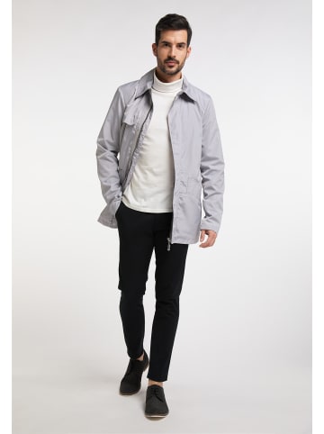 DreiMaster Herren Kurzer ?Bergangsmantel in Hellgrau