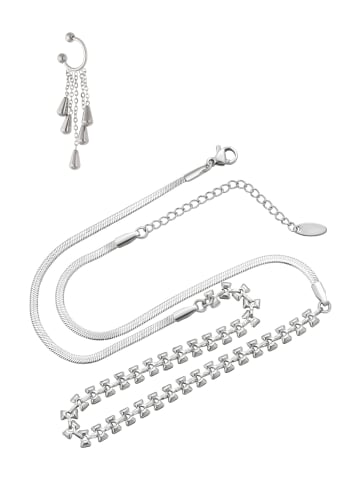 faina Women Jewelry Set in silver