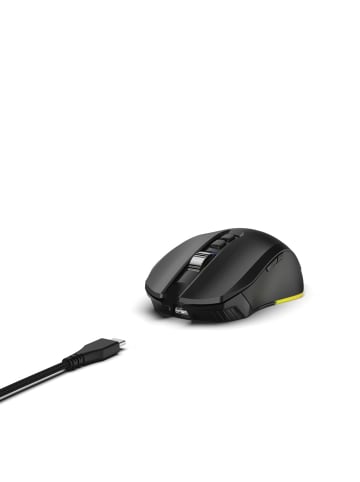 uRage Reaper 800 8K, kabelgebunden, RGB, Schwarz in Schwarz