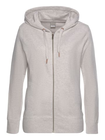 Bench Sweatjacke in beige-meliert