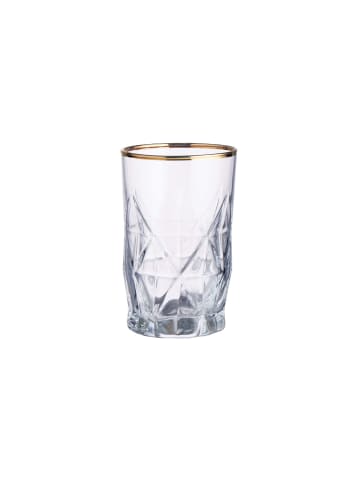 Butlers Schnapsglas mit Goldrand 110ml UPSCALE in Transparent-Gold